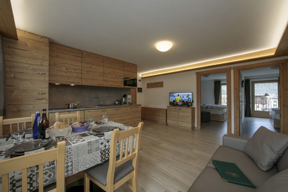 Living room with tv