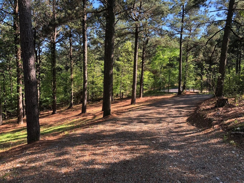 Plenty of acreage to set up camp or park your boat/RV