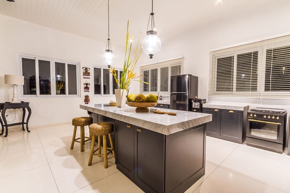 Villa, 5 Bedrooms | Private kitchenette | Fridge, microwave, oven, stovetop