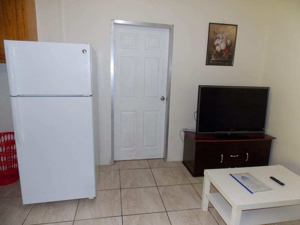 Large refrigerator.