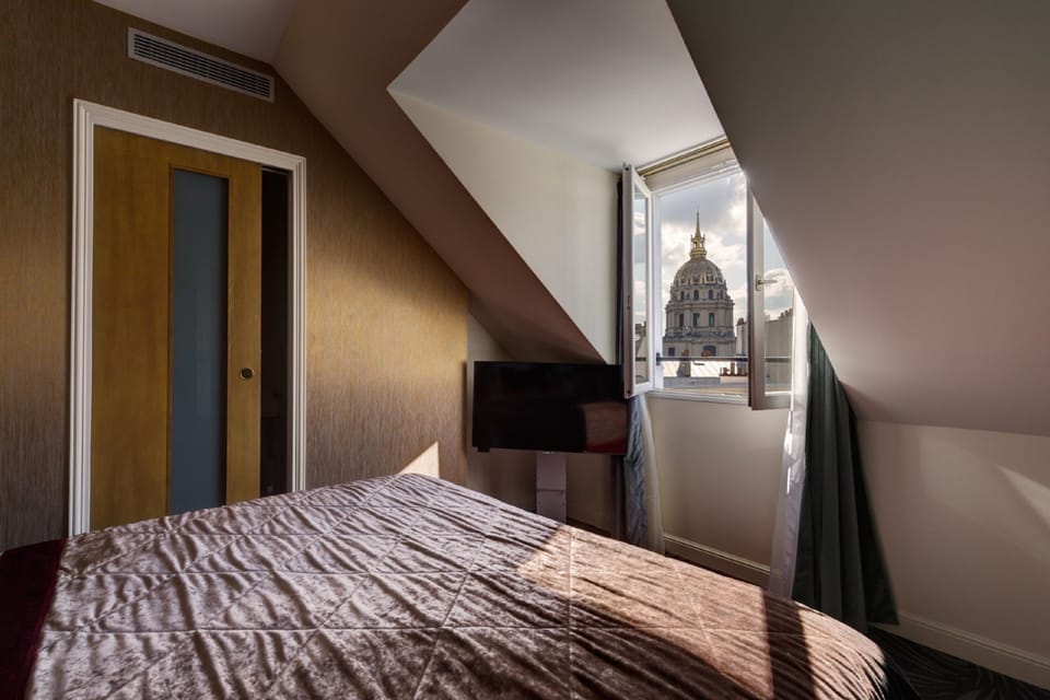 Romantic Room with Invalides View | View from property