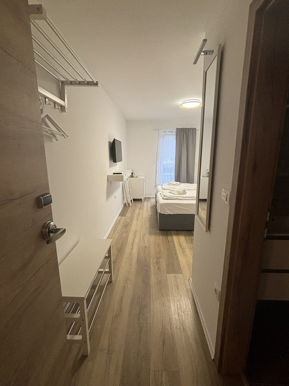 Double Room, Balcony | In-room safe, desk, laptop workspace, blackout drapes
