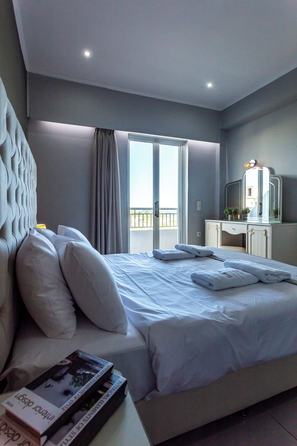 Deluxe Double Room, 1 Double Bed, Sea View | Memory foam beds, minibar, in-room safe, individually decorated
