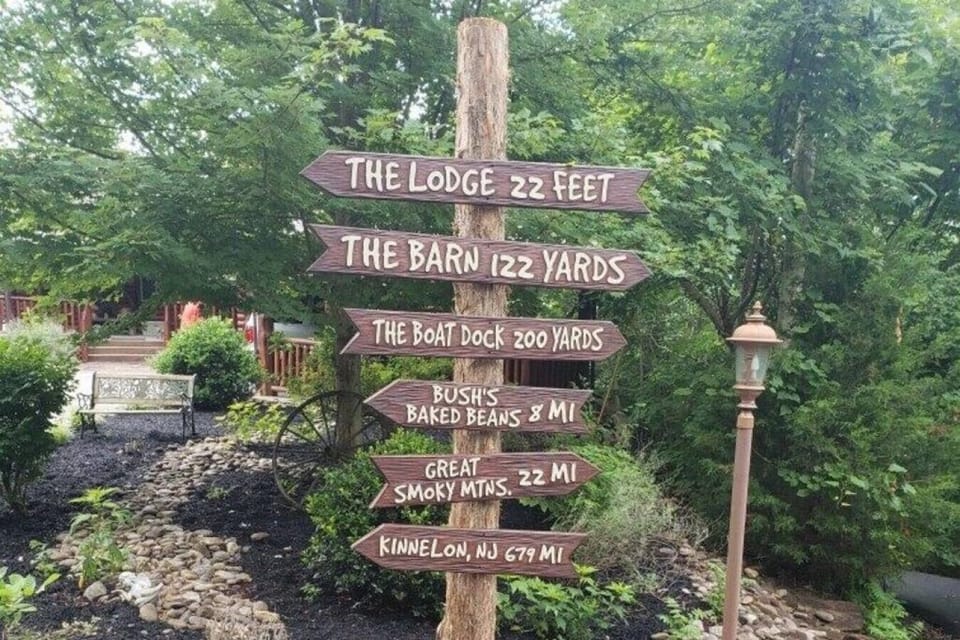 Directional Decorative Sign