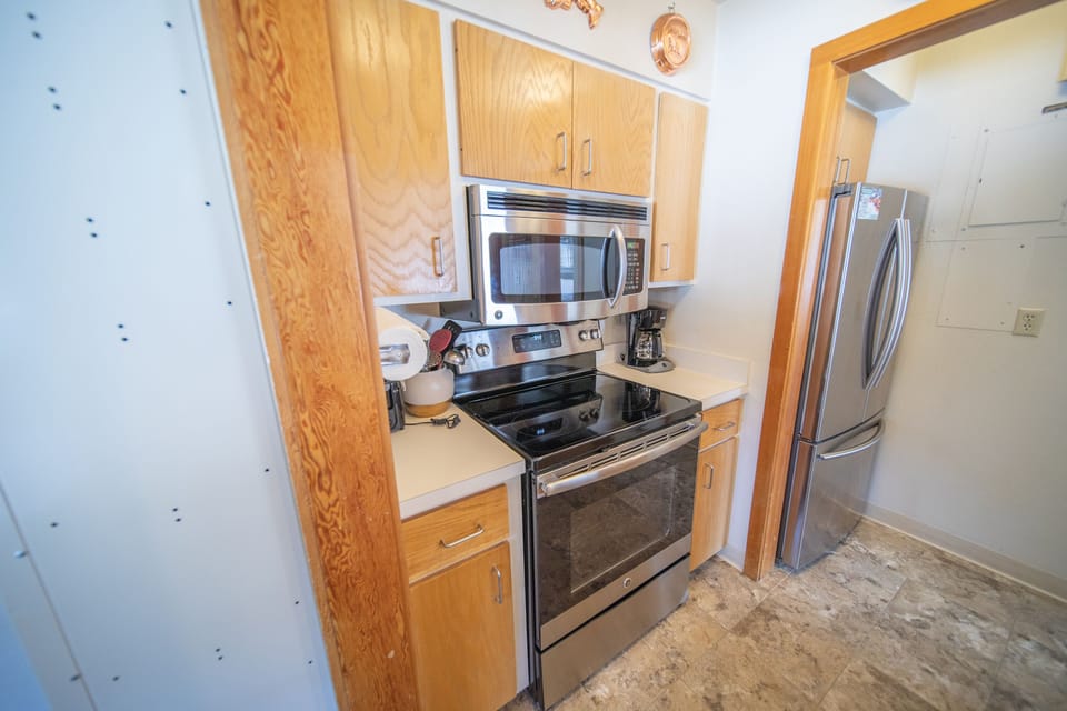Updated kitchen appliances