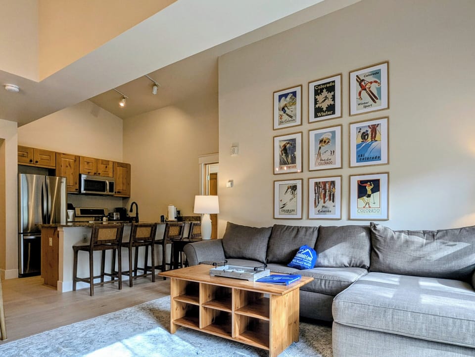 Cozy open living room
