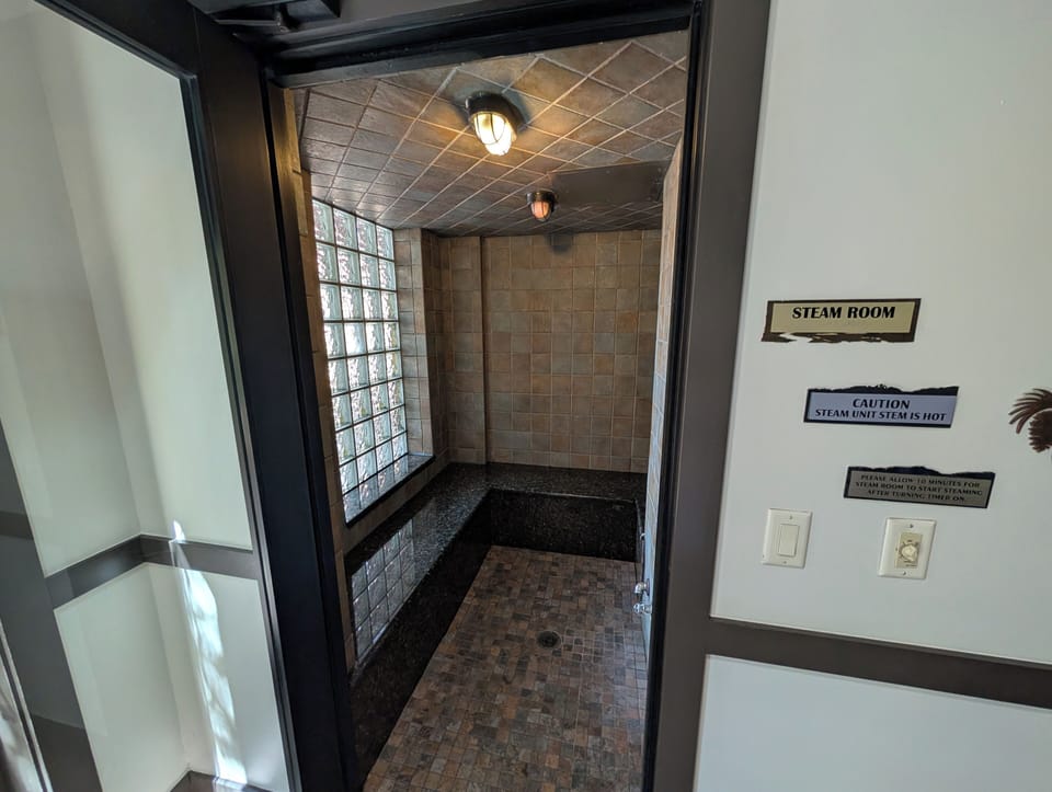 Steam Room at The Springs River Run