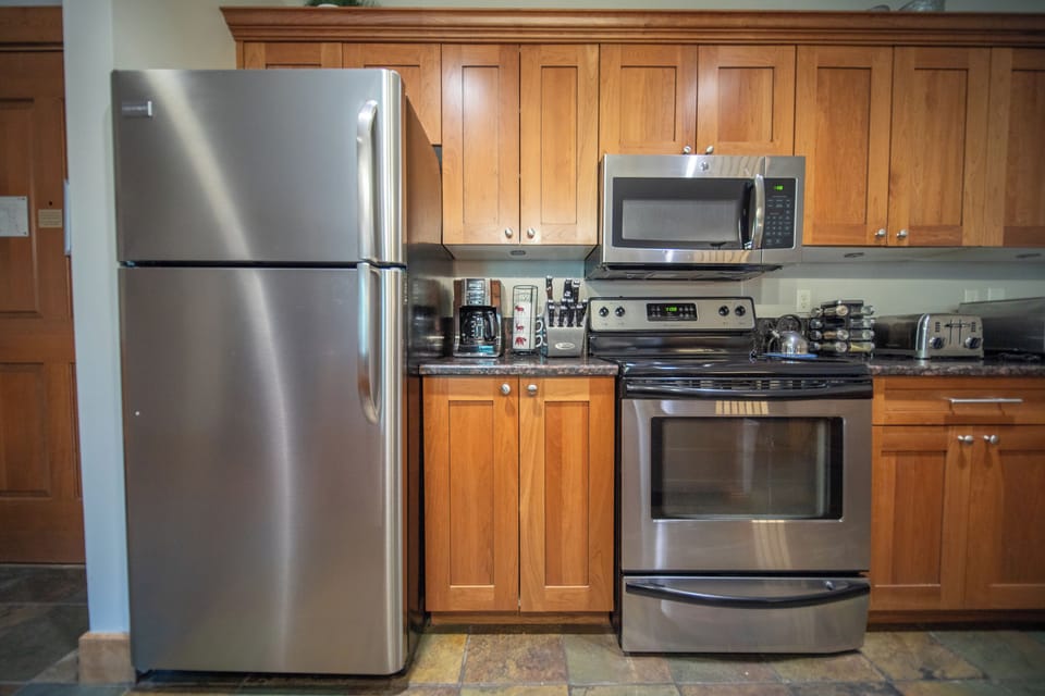 Kitchen with updated appliances