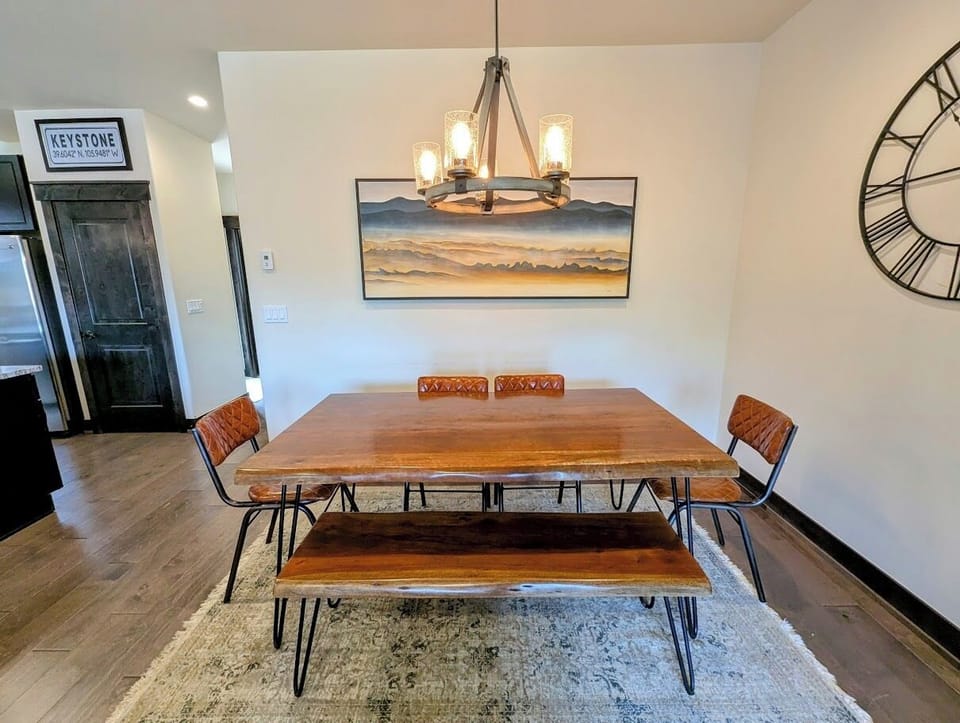 Formal dining area