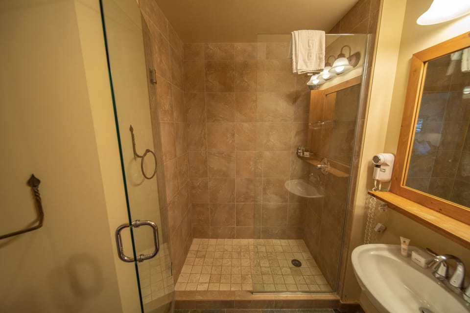Walk in shower