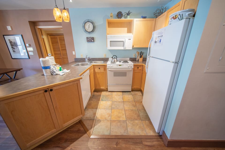 Fully equipped kitchen