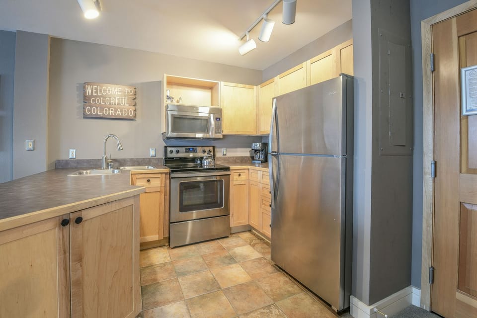 Fully equipped kitchen