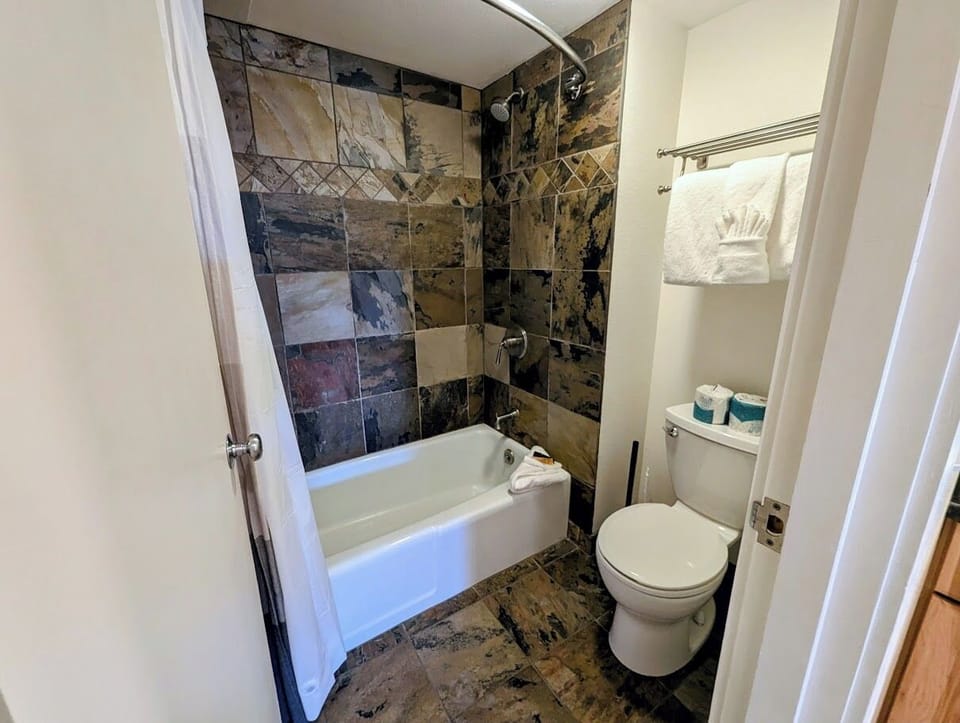 Master shower / bath