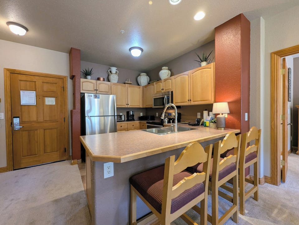 Fully equipped kitchen