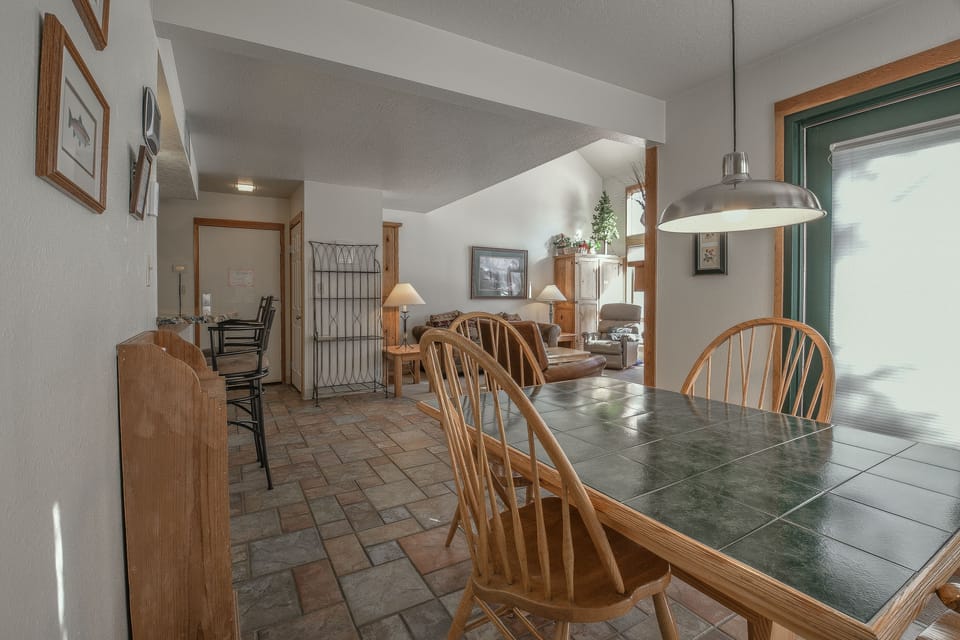 Dining table perfect for family dinners