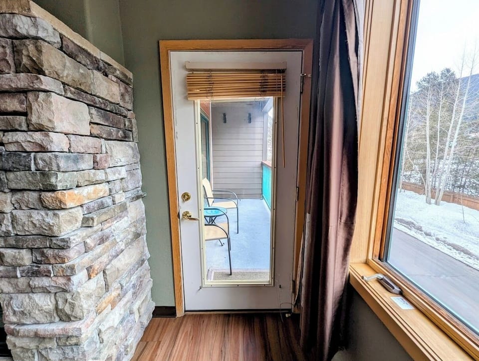 Private balcony