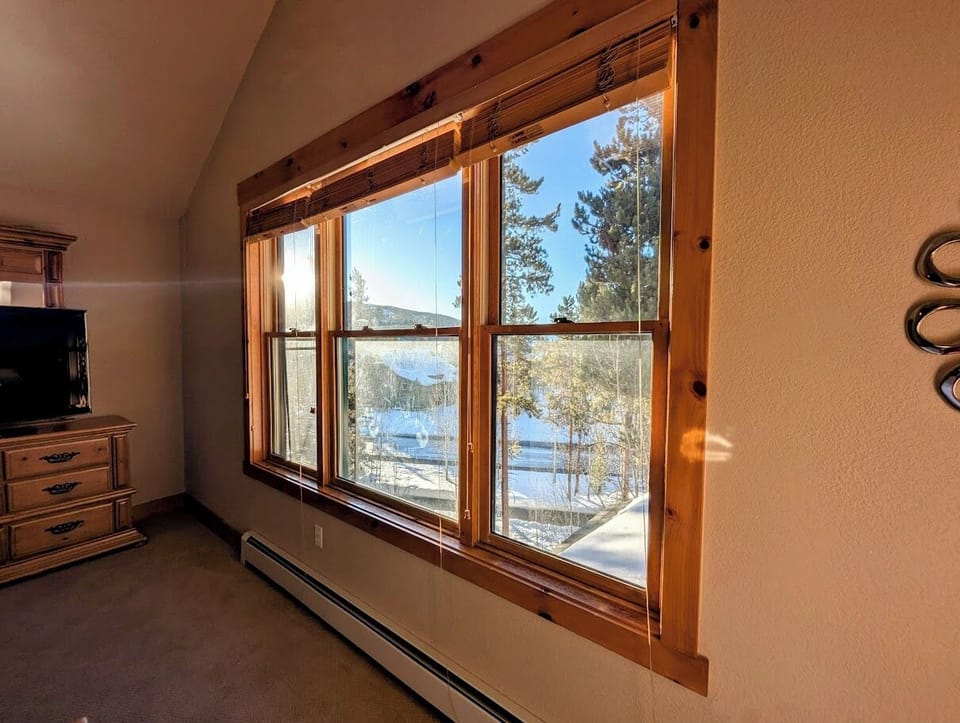 Keystone views from bed! #winter