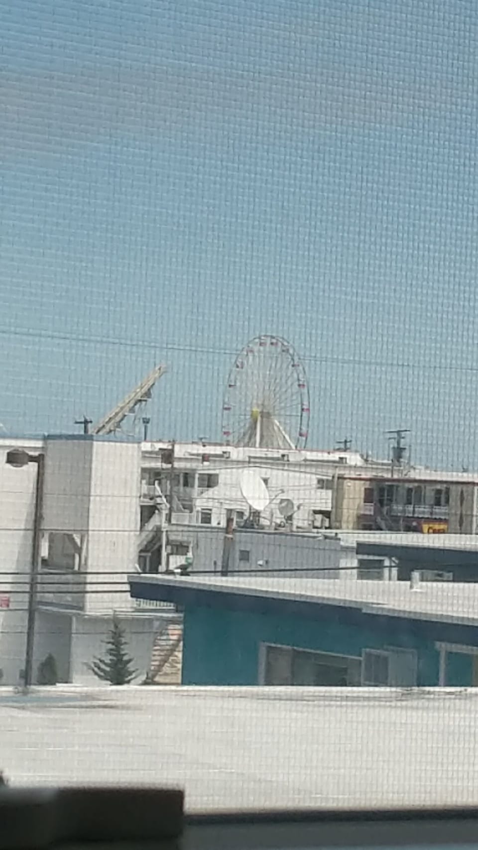 Ferris Wheel from Master bedroom window!