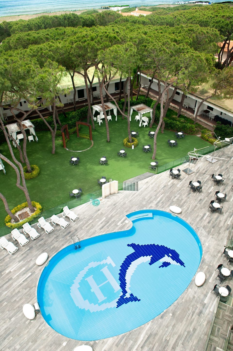 Outdoor pool