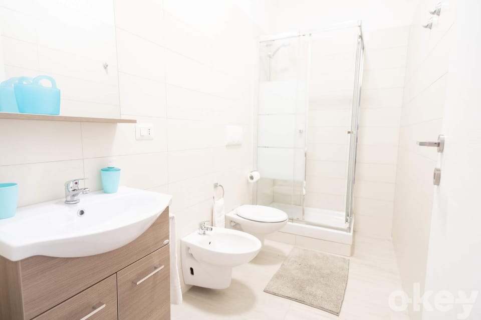 Shower, rainfall showerhead, hair dryer, bidet