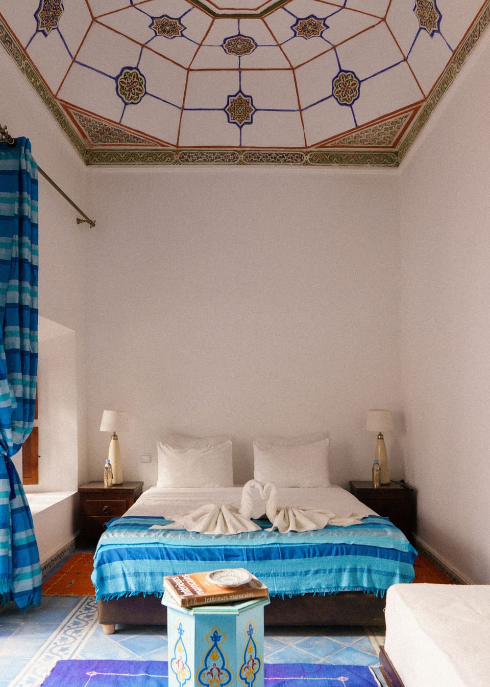 Premium bedding, down comforters, pillowtop beds, blackout drapes