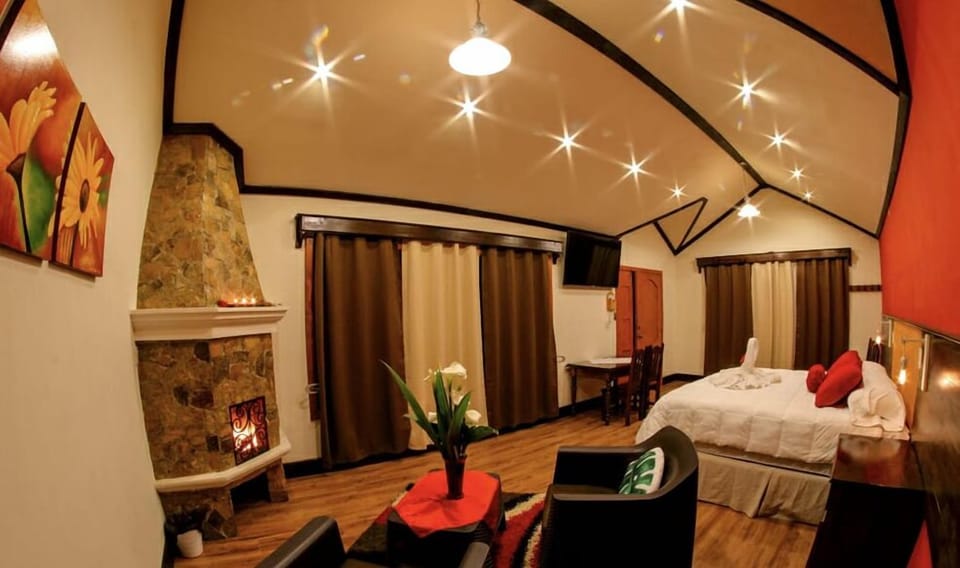 Premium Cabin, Hot Tub, Mountain View | Down comforters, in-room safe, blackout drapes, WiFi (free)