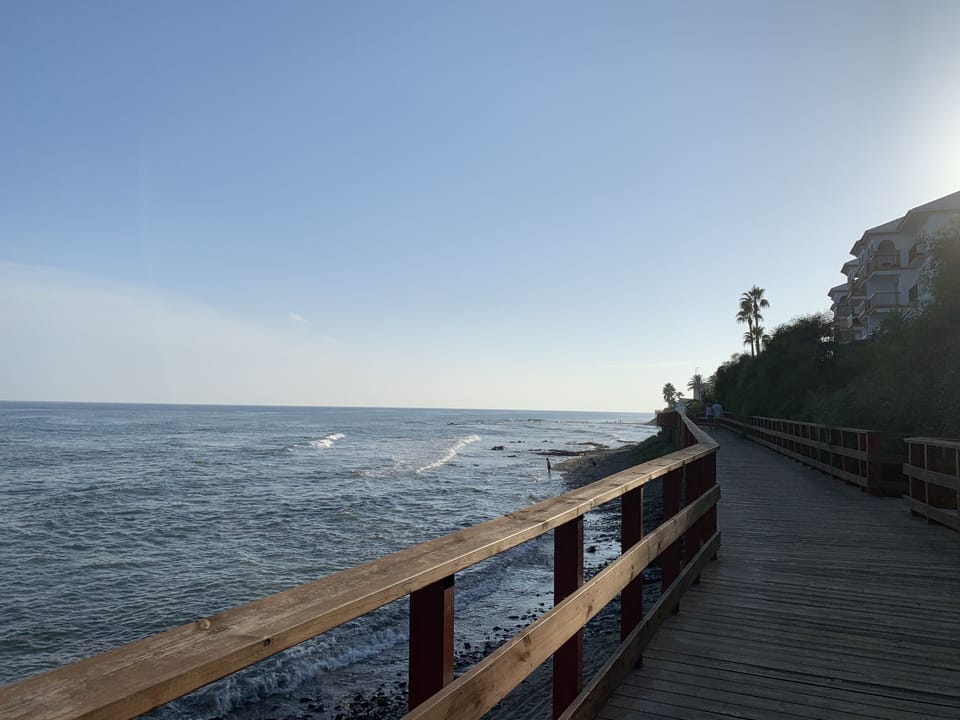 Boardwalk by the sea