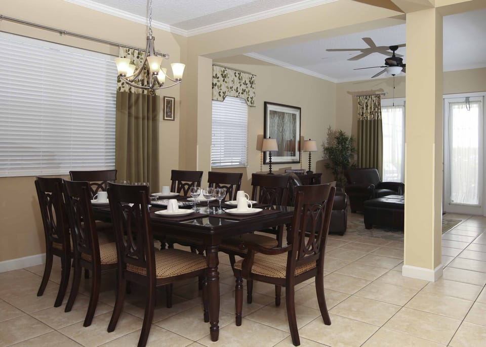 Dinning and family room