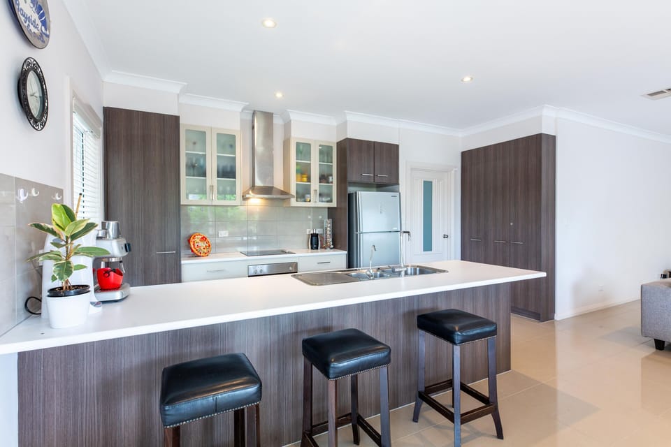 Kitchen downstairs . One of 2 kitchens