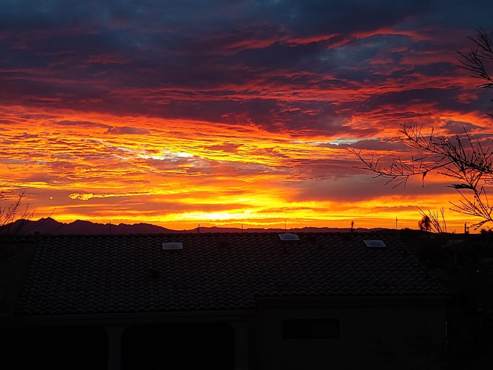 Lake Havasu sunset. Photo was taken June of 2019