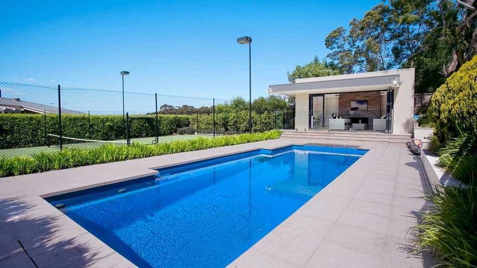 Vue de la Mer Outdoor Gas or Solar Heated Pool (additional charges apply for gas heating)