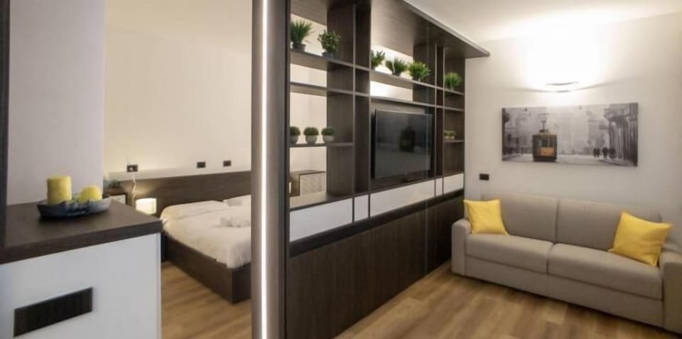 Apartment, 1 Bedroom | Living area | Flat-screen TV