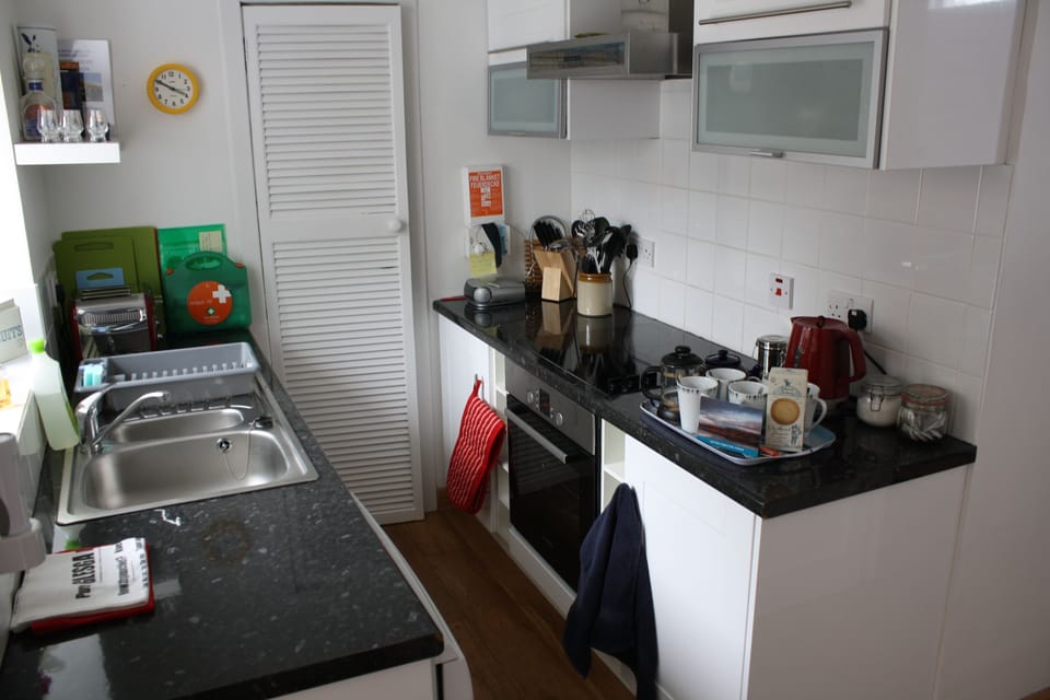 Kitchen and welcome pack