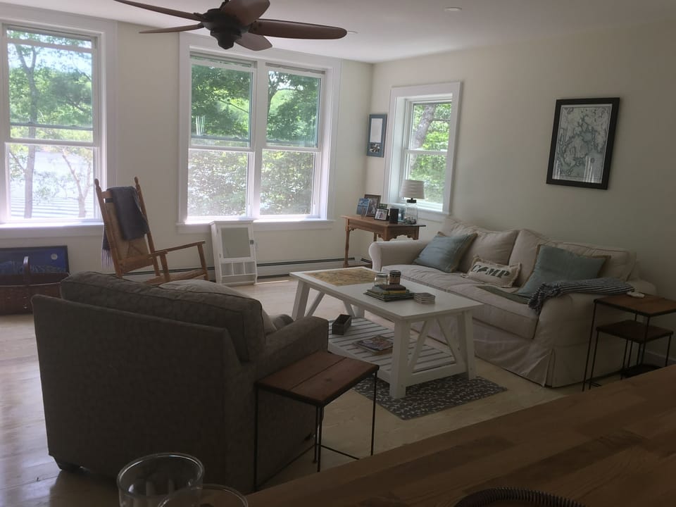 Beautiful view from the living area.
