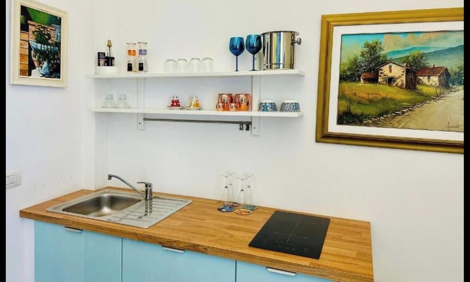 Panoramic Apartment, 2 Bedrooms, Sea View | Private kitchen | Mini-fridge, espresso maker, coffee/tea maker, electric kettle