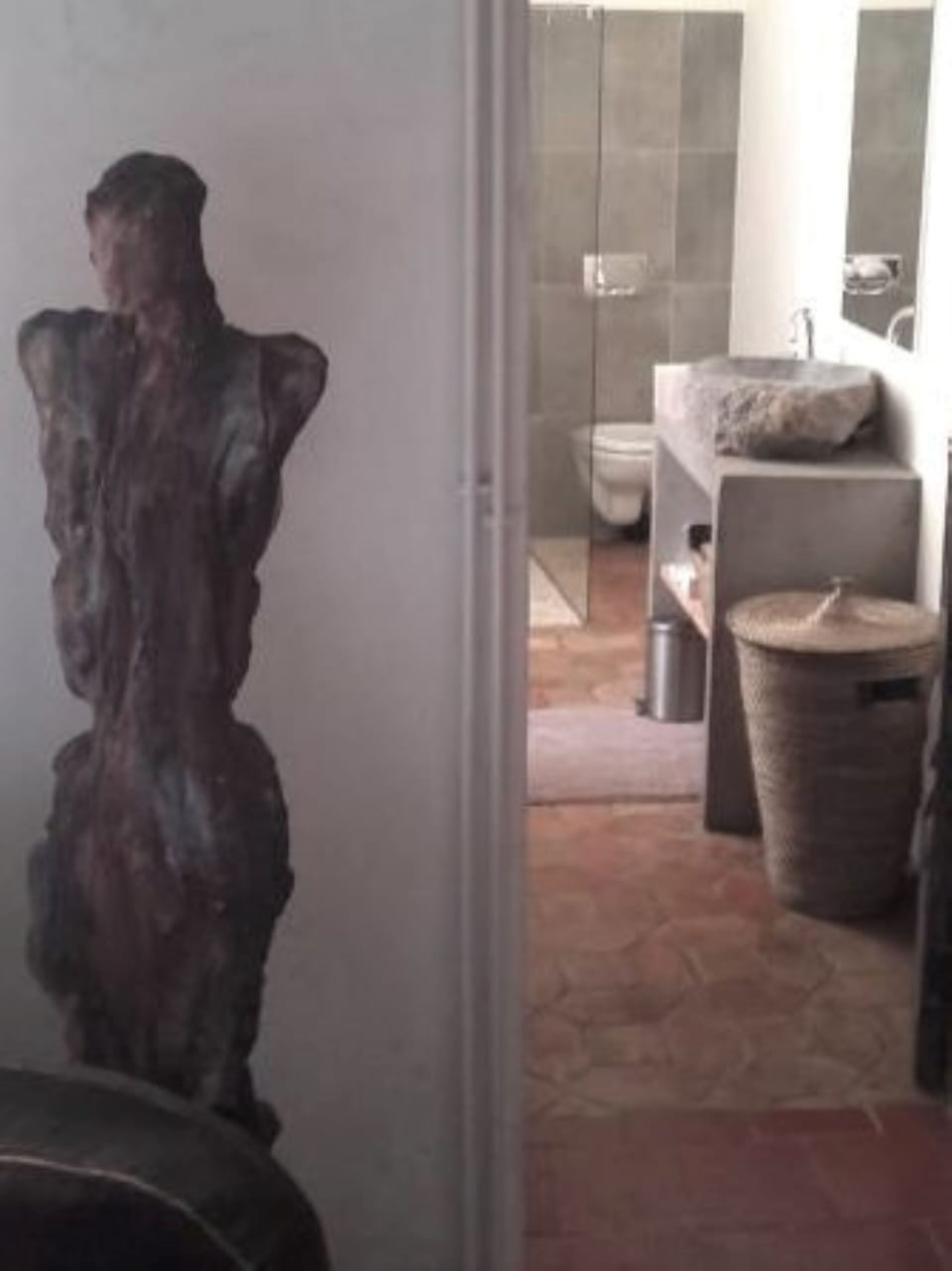 Comfort Double Room (Birdy) | Bathroom | Shower, rainfall showerhead, eco-friendly toiletries, hair dryer