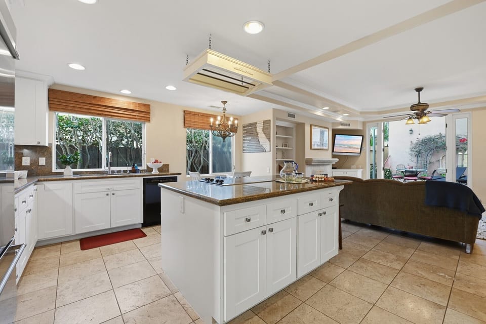Family Kitchen with Prep Island