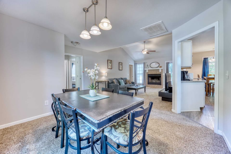 Mini Dining Set with view of the kitchen