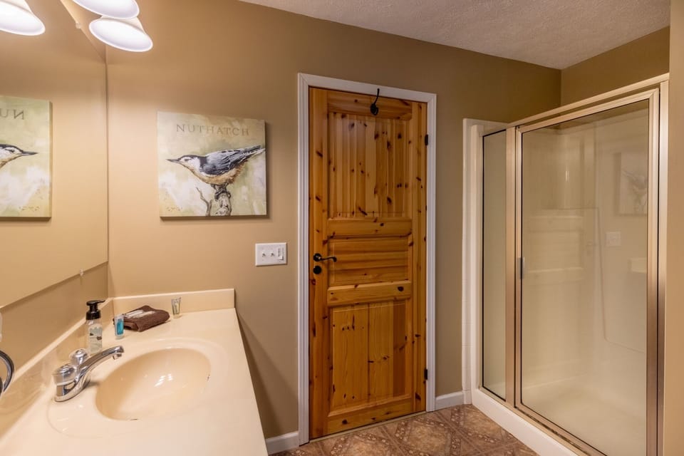 Primary Bathroom - Primary bathroom with walk in shower