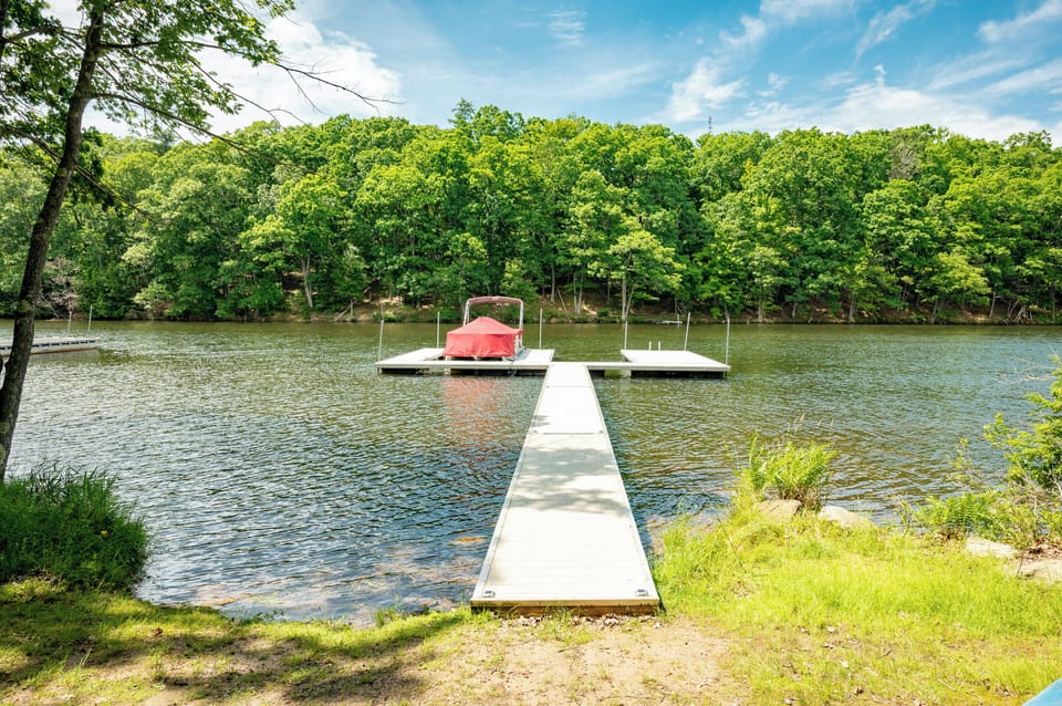 Owner does leave their personal boat in the 2nd slip all summer.