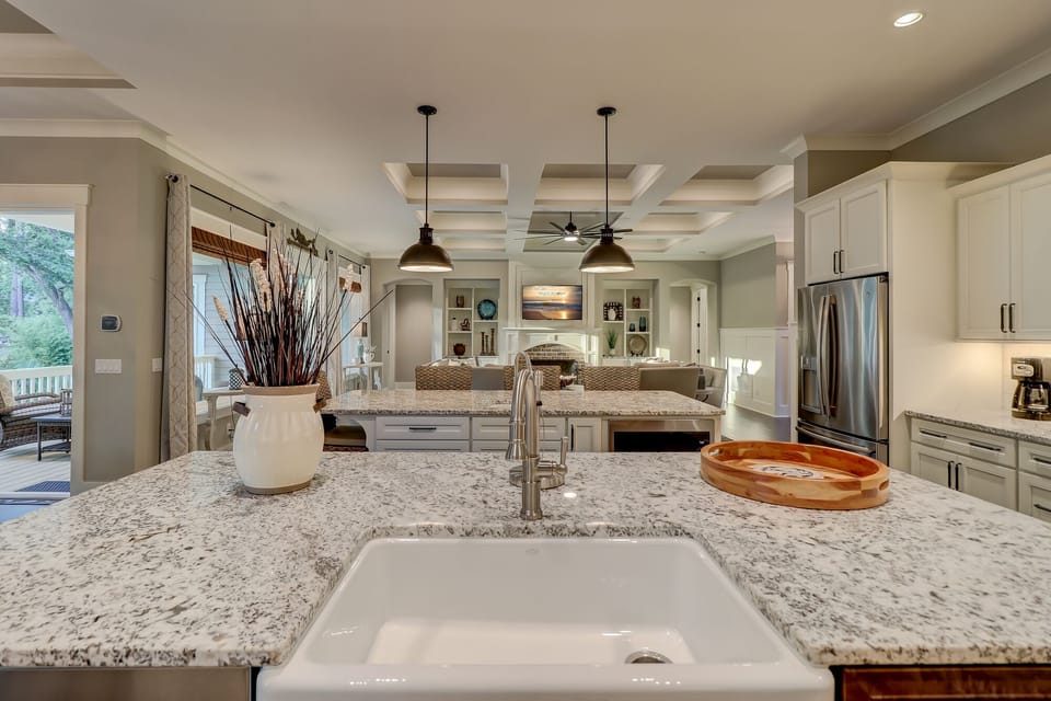 Kitchen to Living Area