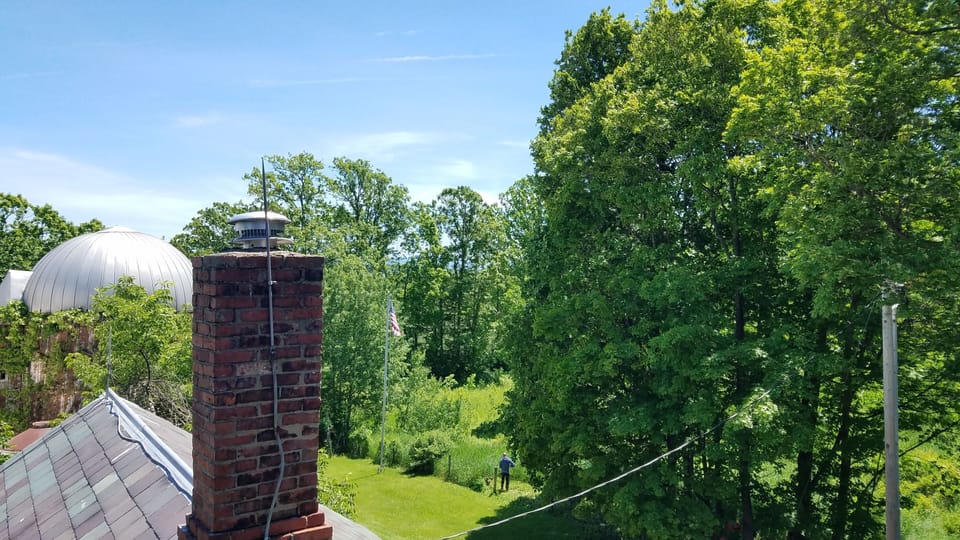 view from master deck