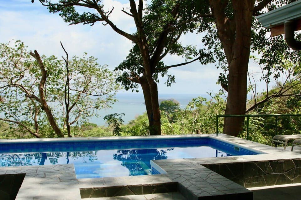 Ocean view and breeze from the pool deck