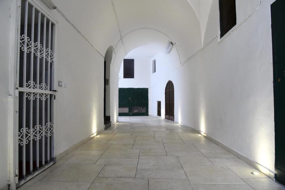 Interior entrance