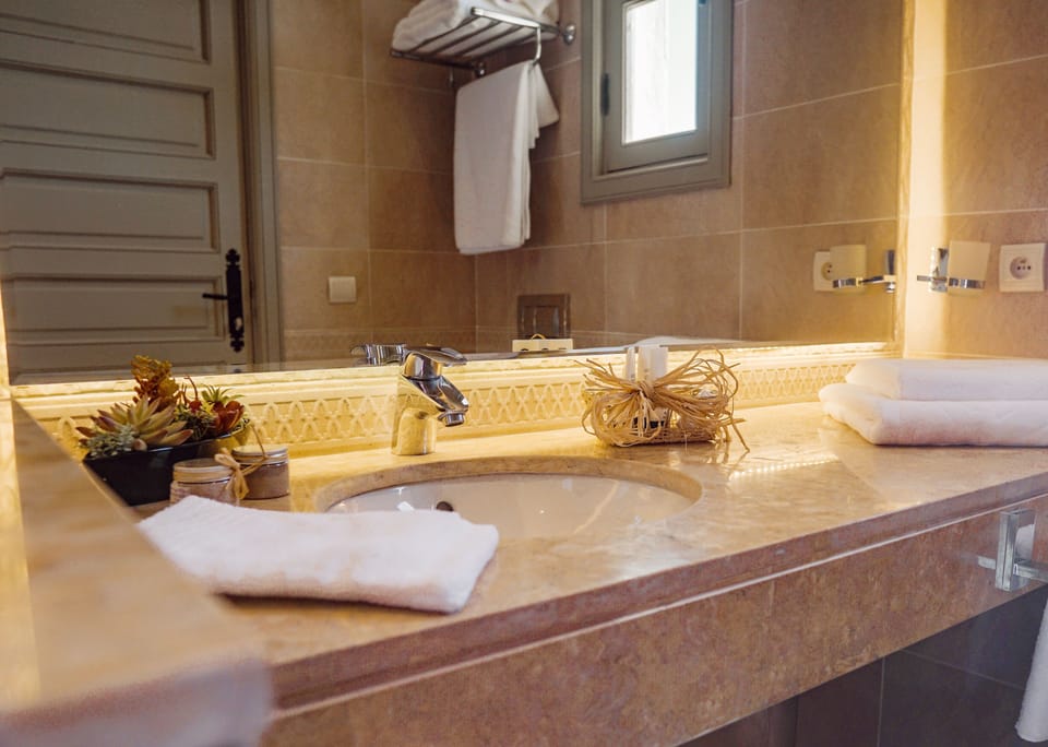 Junior Suite | Bathroom | Hydromassage showerhead, free toiletries, hair dryer, towels