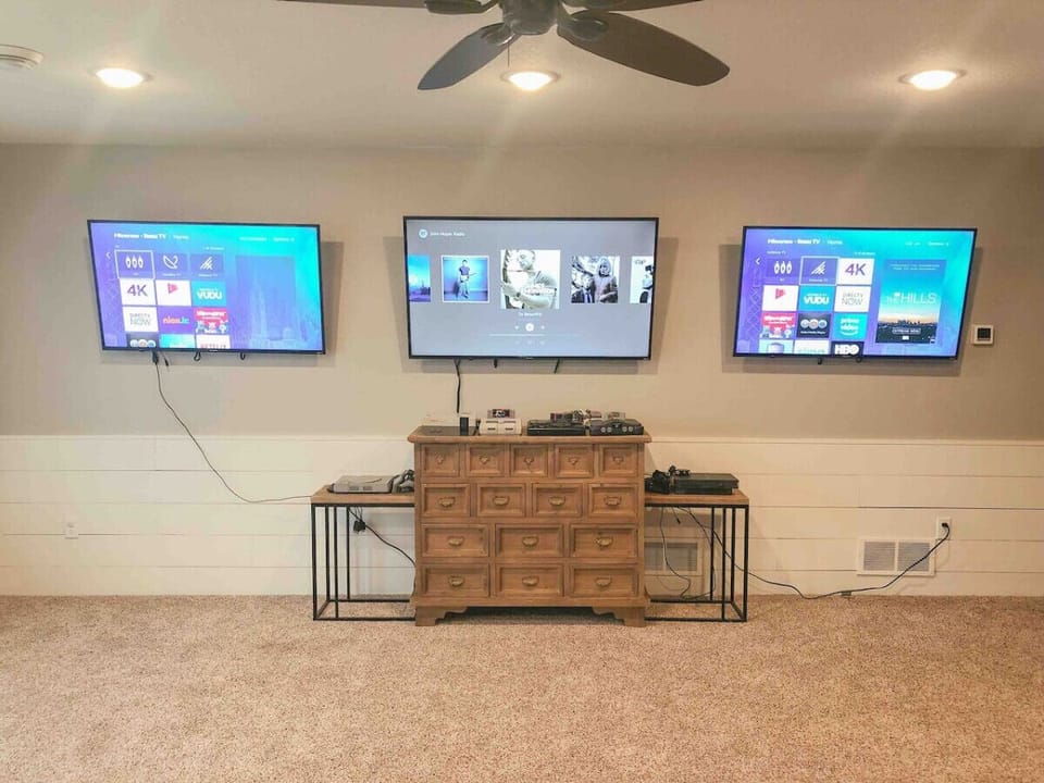 Catch multiple games or play some video games