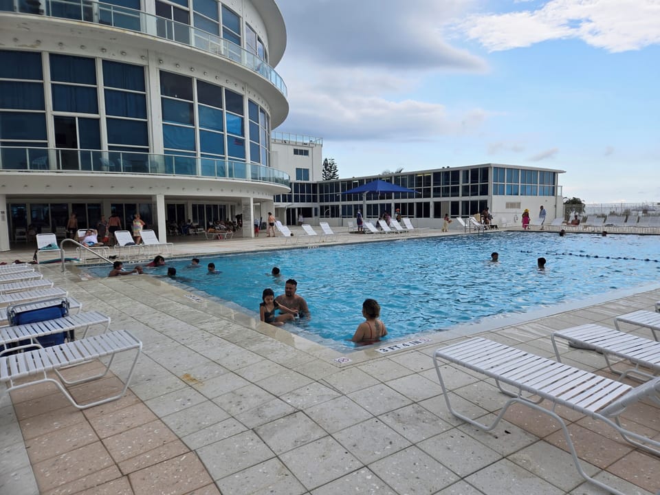 Completely renovated, heated pool.