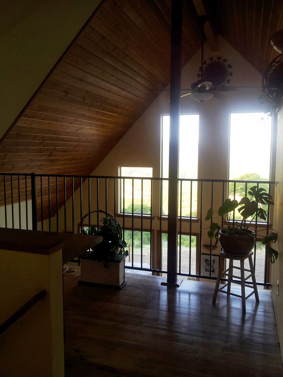 View of Balcony from Master Bedroom