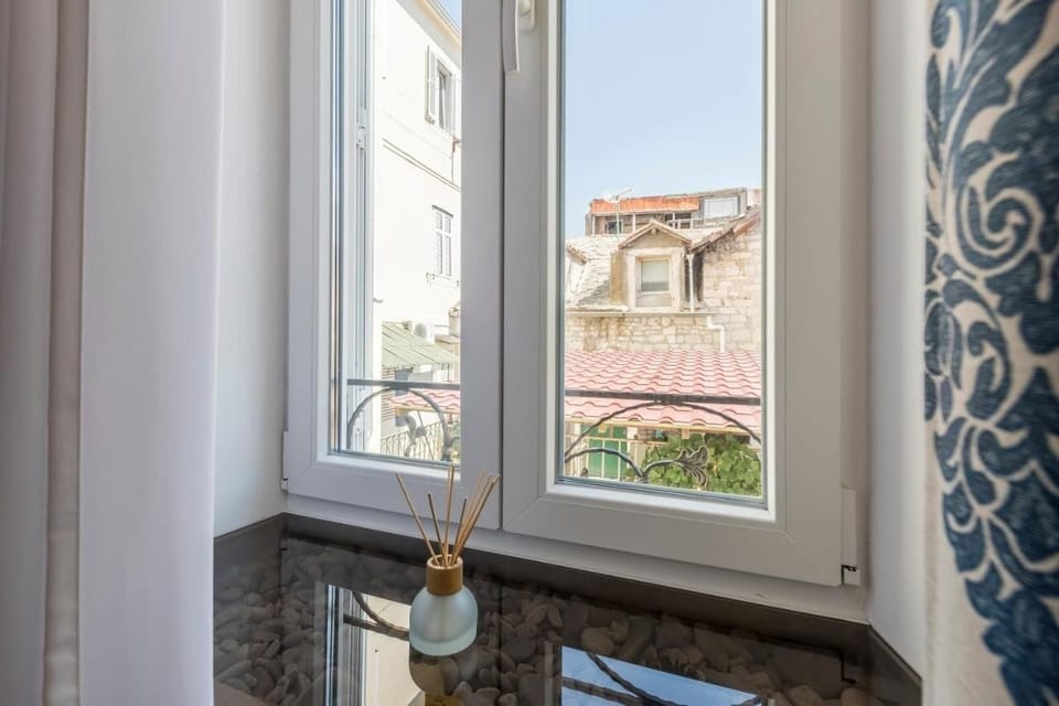 Deluxe Double Room, Courtyard View (Lucija) | Minibar, in-room safe, desk, laptop workspace
