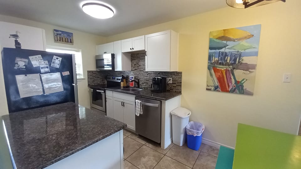 Kitchen and dining room